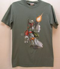 Disney Star Wars BOBA FETT Tshirt Sz Sm NEW